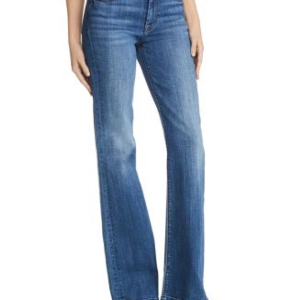 7 For All Mankind Wide leg jean